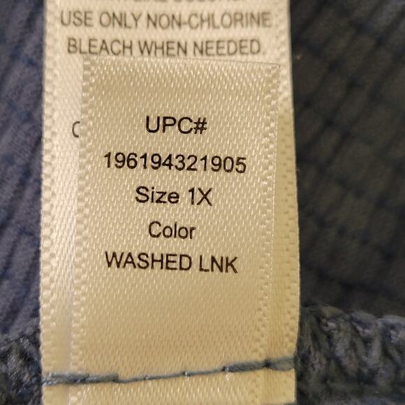 Cuddle Duds Womens V-Neck Crinkle Jersey Romper Tank Dress Flounce Hem Size 1X - Picture 10 of 10